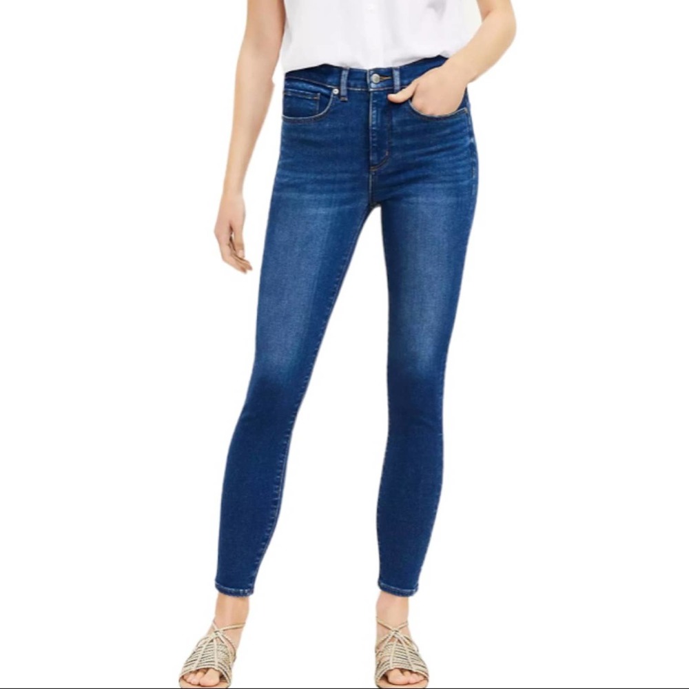 ANN TAYLOR LOFT | Modern Skinny Ankle Mid Rise Jeans